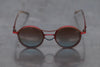 Rigards X TVA Joint RG2000TVA Stainless Steel + Pure Titanium Alloy 925 Silver Sunglasses Series RG-RG2000TVA(A)-HQTLP-F Red + Bronze Frame Transparent + Bronze Blue Lenses